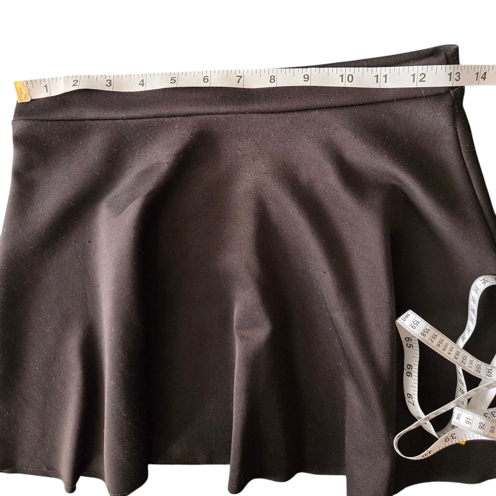 Black A-Line Skater Skirt – Seductions by Sirens (Size S) - Picture 4 of 4